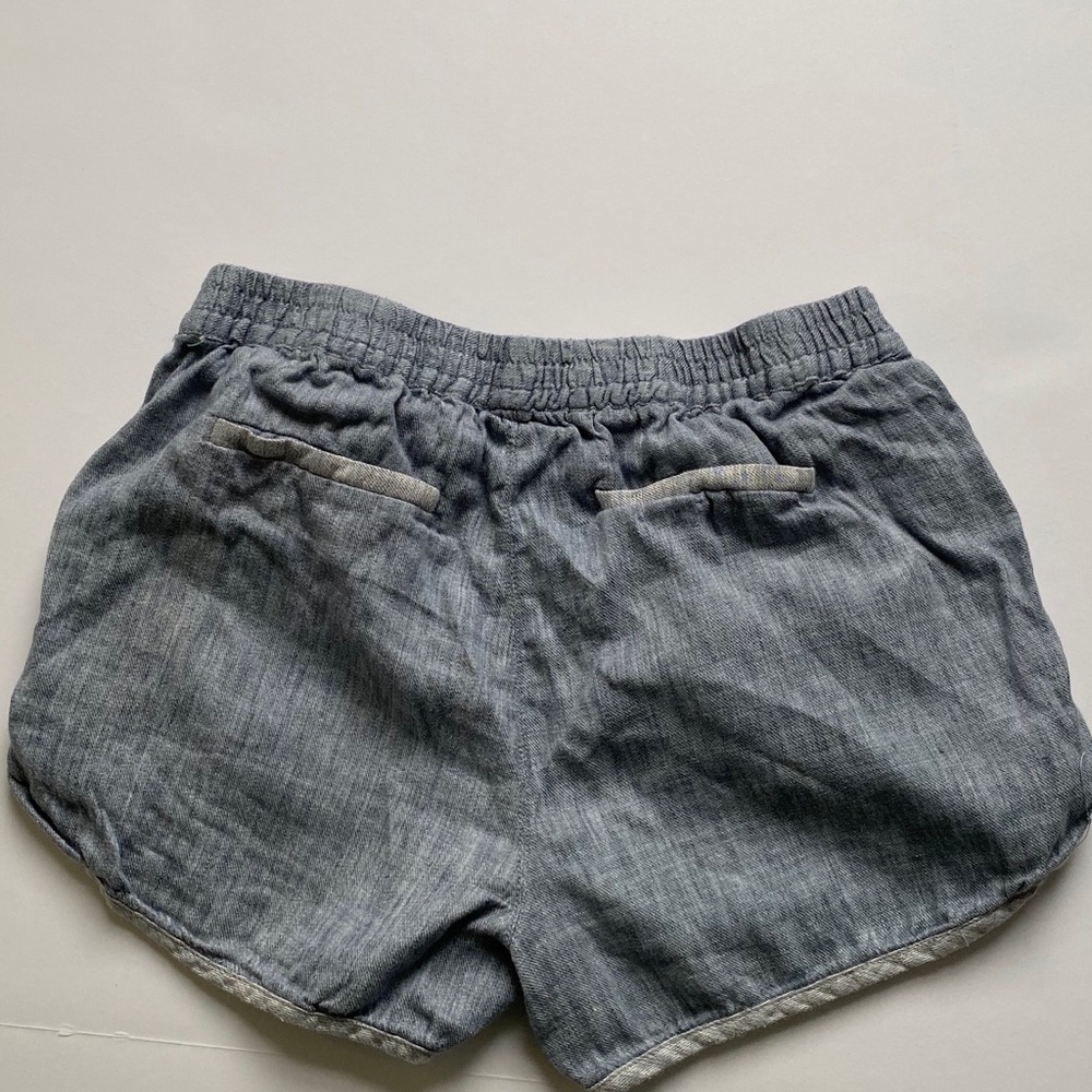 Madewell Linen Track Shorts size xs coastal chic gorpcore coastalgrandma minimal - Picture 2 of 5